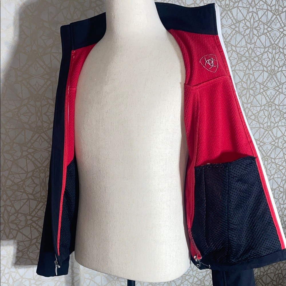 Ariat Black Performance Jacket With Red Accents - image 8